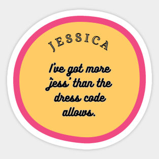 Jessica Sticker